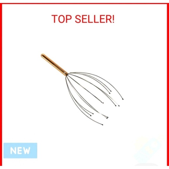 The Unbranded Brand Other - Body Back Scalp Massager, Head Scratcher, Manual Head Massager for Stress Relief